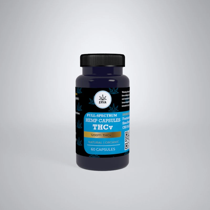 ERVA - THCV Capsules - 60pk. 600mg - ERVA Main Image