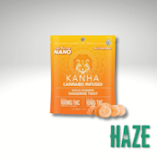 Tangerine Twist Sativa [NANO] - 100mg Gummies