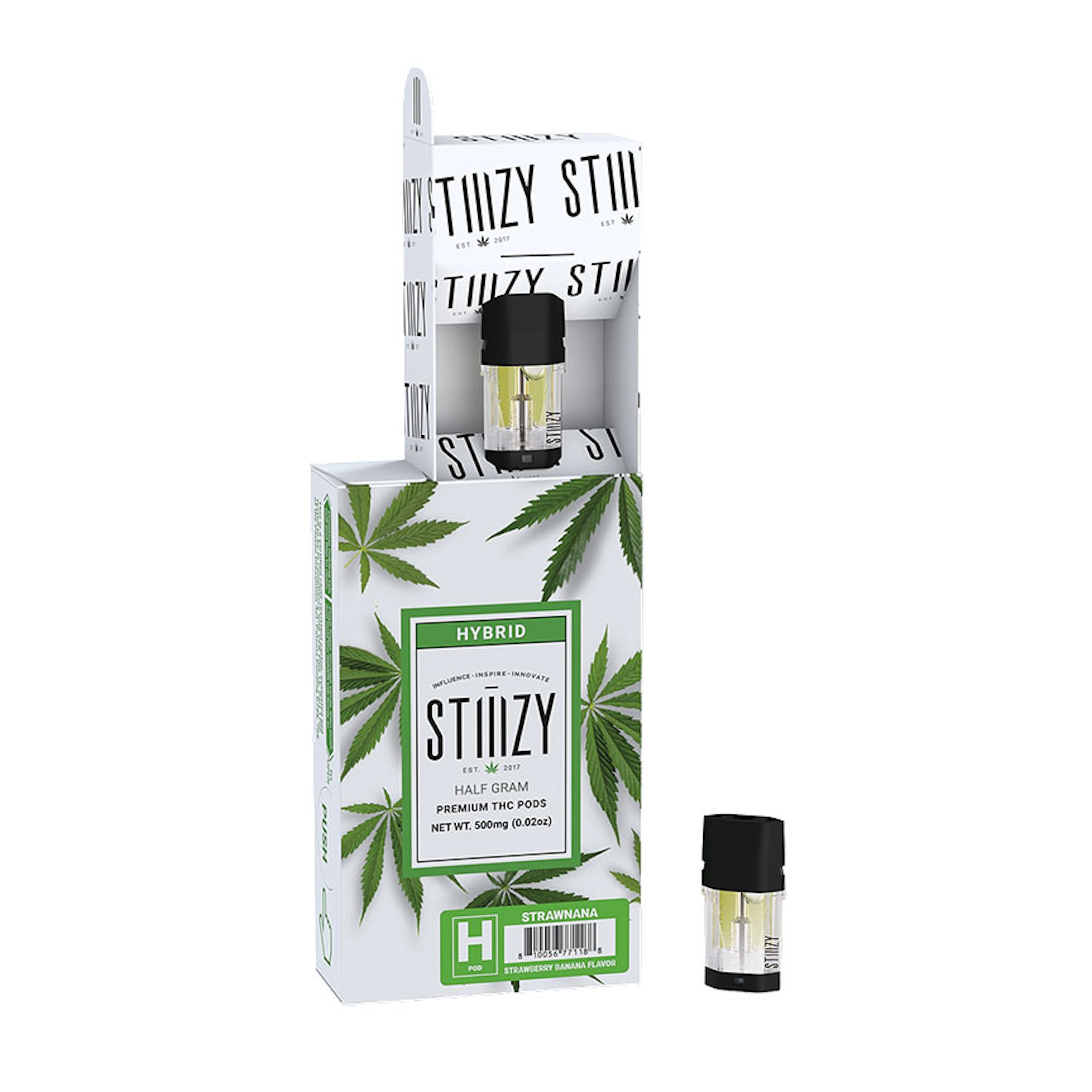 Stiiizy Strawnana THC POD 0.5g