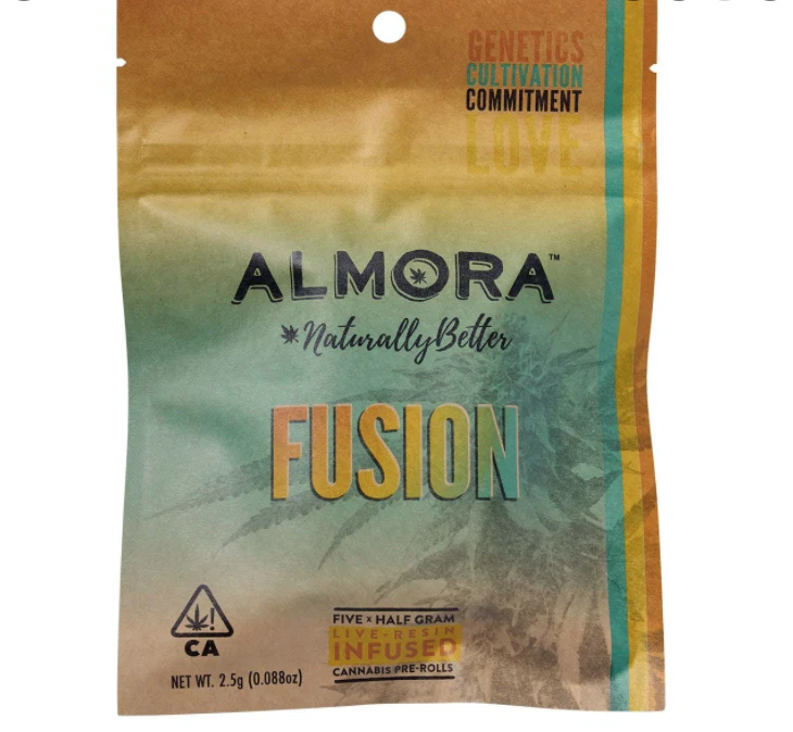 ALMORA FARMS - Almora Farm - Papaya Punch x Lucid Blue - 5pk PreRolls Main Image
