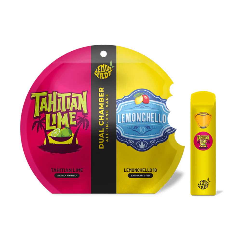 Lemonnade - LEMONNADE | LEMONCHELLO 10 & TAHITIAN LIME DUAL CHAMBER - AIO | CARTRIDGE | 1G Main Image