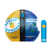 COOKIES | APPLES & BANANAS & HUCKLEBERRY GELATO DUAL CHAMBER - AIO | CARTRIDGE | 1G