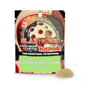 MONSTER XTRACTS - BLASTEROID - COSMIC KEY LIME (1PC) ADULT-USE