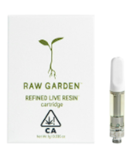 RAW GARDEN - [RAW GARDEN] CARTRIDGE - 1G - FRESH WATER TAFFY (H)