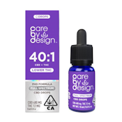 [CARE BY DESIGN] FULL SPECTRUM TINCTURE - 40:1 CBD:THC -  15ML (H)