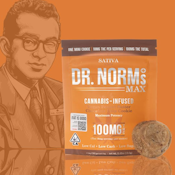[DR. NORM'S] EDIBLE - 100MG - MAX PEANUT BUTTER CHOCOLATE CHIP COOKIE (S)