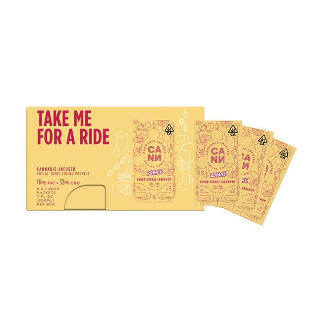 CANN | Blood Orange Cardamom | THC + CBD | Roadie | 8pk