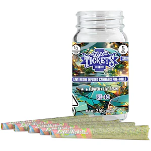LIFT TICKETS - [LIFT TICKETS] Infused Preroll 5 Pack - 2.5g - XJ-13 (S)