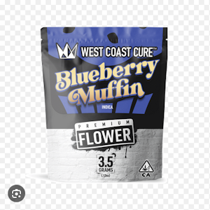 WEST COAST CURE - [WEST COAST CURE] FLOWER - 3.5G - BLUEBERRY MUFFIN (S)