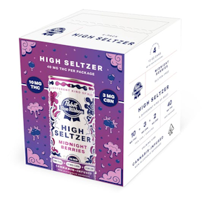 PABST - [Pabst] Seltzer 4 Pack - 40mg - Midnight Berries (I)