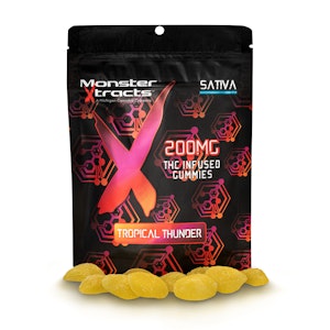 MONSTER XTRACTS - TROPICAL THUNDER 200MG ADULT-USE