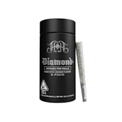  [Heavy Hitters] Diamond Infused Preroll 5 Pack - 2.5g - Devil Driver (S)
