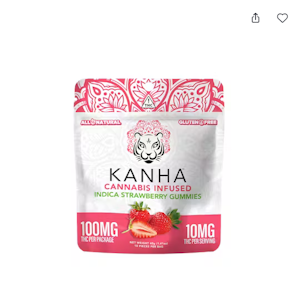 KANHA - [KANHA] THC GUMMY - 100MG - CLASSIC - STRAWBERRY (I)