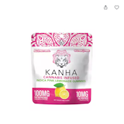 [KANHA] THC GUMMY - 100MG - CLASSIC - PINK LEMONADE (I)