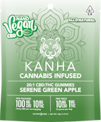 [KANHA] CBD GUMMIES - 20:1 - SERENE GREEN APPLE