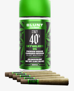 STIIIZY - [STIIIZY] Infused Pre-roll 5 Pack - 2.5g - Skywalker OG (I)