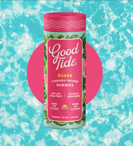 GOOD TIDE - [GOOD TIDE] ROSIN GUMMY - 100MG - GUAVA (H)