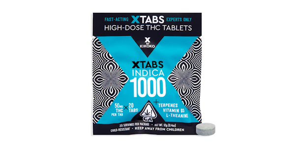 KIKOKO - KIKOKO | XTABS INDICA - 20PK | CAPSULE | 1000MG