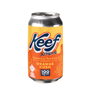 KEEF - [KEEF] THC SODA - 100MG - ORANGE KUSH XTREME (H)