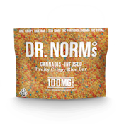 Dr. Norm's - Fruity Pebbles Crispy Rice Bar 100mg