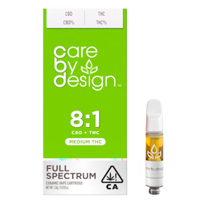 CARE BY DESIGN - [CARE BY DESIGN] CBD CARTRIDGE - 1G - 8:1