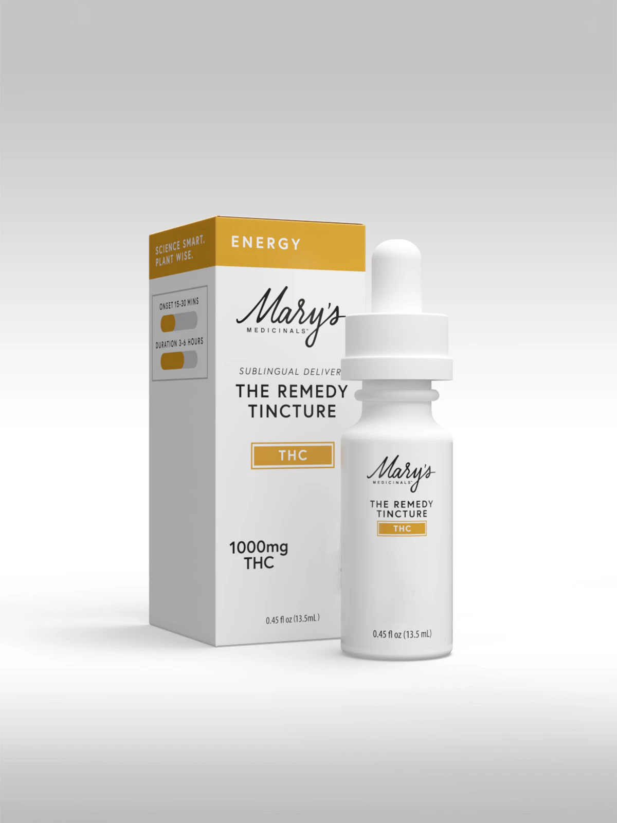 Mary's Medicinals™ - [Mary's Medicinals] Tincture - 1000mg- 'Energy' (THC) Main Image