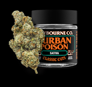 CLAYBOURNE CO. - [CLAYBOURNE] FLOWER - 3.5G - DURBAN POISON (S)