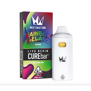 West Coast Cure - [WEST COAST CURE] LIVE RESIN ALL IN ONE - 1G - RAINBOW GELATO (H)