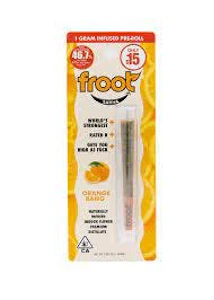 Froot - [FROOT] INFUSED PREROLL - 1G - ORANGE TANGIE (S)