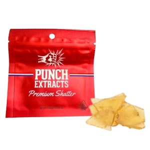 PUNCH EXTRACTS - PUNCH EXTRACTS: PB&J BHO SHATTER 1G
