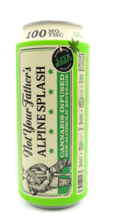 NOT YOUR FATHER'S - [NOT YOUR FATHER'S] THC SODA - 100MG - ALPINE SPLASH (S)
