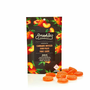 SMOKIEZ - [Smokiez] Fruit Chews - 100mg -  Sour Peach (S) 
