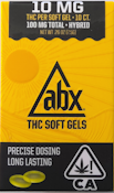 [ABX] THC SOFT GELS - 100MG TOTAL (10 MG EACH) -10 COUNT (H)