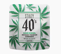 [STIIIZY] INFUSED FLOWER - 7G - SOUR DIESEL (S)
