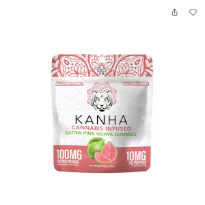 KANHA - [KANHA] THC GUMMY - 100MG - CLASSIC - PINK GUAVA (S)
