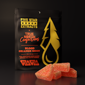 BLOOD ORANGE MOON (SUNSET OCTANE CURED BADDER) 4X50MG THC FULL SPECTRUM VEGAN GUMMIES ADULT-USE