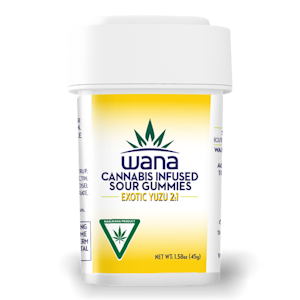 WANA - 2:1 YUZU (CBD/THC)  ADULT-USE