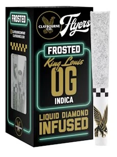 Claybourne Co. - [Claybourne. Co] Frosted Flyers 5 Pack Pre Rolls - 2.5g - King Louis OG (I) Main Image