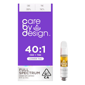 [CARE BY DESIGN] CBD CARTRIDGE - 1G - 40:1