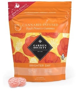 GARDEN SOCIETY - Peach Prosecco Gummies 