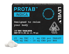 [LEVEL] PROTAB 10 PACK - 250MG - INDICA
