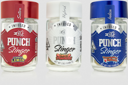 [PUNCH] INFUSED PREROLL 5 PACK - STINGERS - SUMMER SANDIA (I)