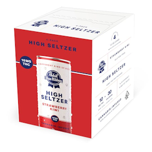 PABST - [Pabst] Seltzer 4 Pack - 40mg - Strawberry Kiwi (H)