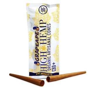 High Hemp - High Hemp Grape Ape 2pk Cones