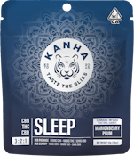 [KANHA] CBN:THC:CBD GUMMY - 3:2:1 - MARIONBERRY PLUM (I)
