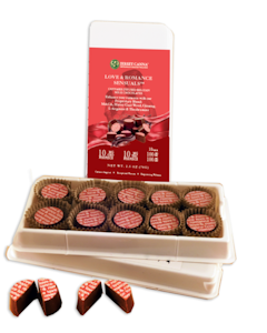 Jersey Canna - Inclusion Gourmet | Love & Romance Sensuals | 1:1 THC:CBD | 10pcs/100mg