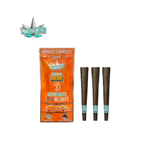 PRESIDENTIAL - Presidential Orange Push Pop (H) Infused Mini Blunt 3pk 2.1g