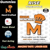 Pineapple Gummies | 100 MG | 10 PK | RISE | Sativa