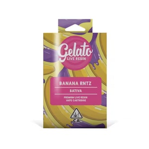 Gelato - [GELATO] LIVE RESIN CARTRIDGE - 1G - BANANA RUNTZ (S)