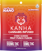 [KANHA] NANO GUMMIES - 100MG - FRUIT PUNCH FUSION (H)